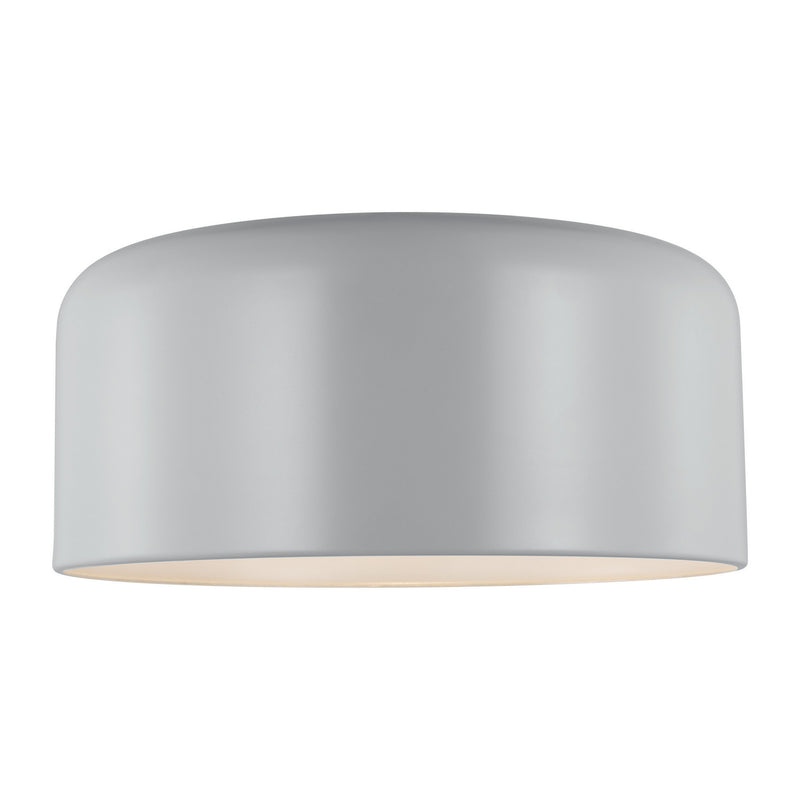 Visual Comfort Studio 7705401EN3-118 Malone LED Flush Mount, Matte Grey Alternate Image.jpg