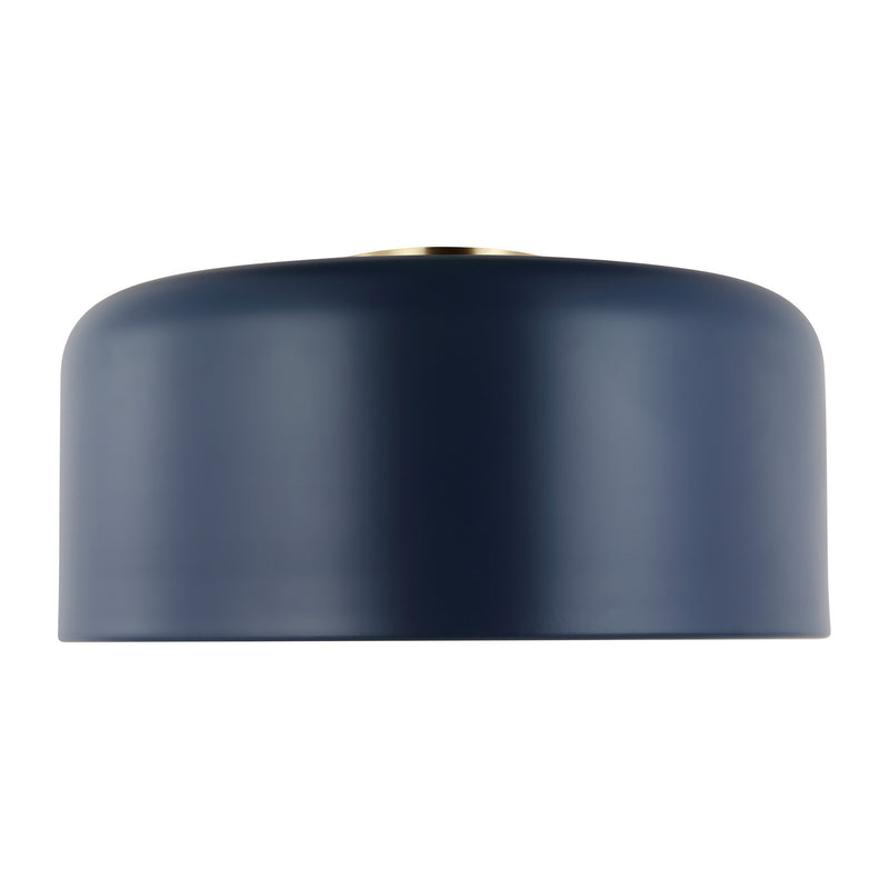 Visual Comfort Studio 7705401EN3-127 Malone LED Flush Mount, Navy Main Image.jpg