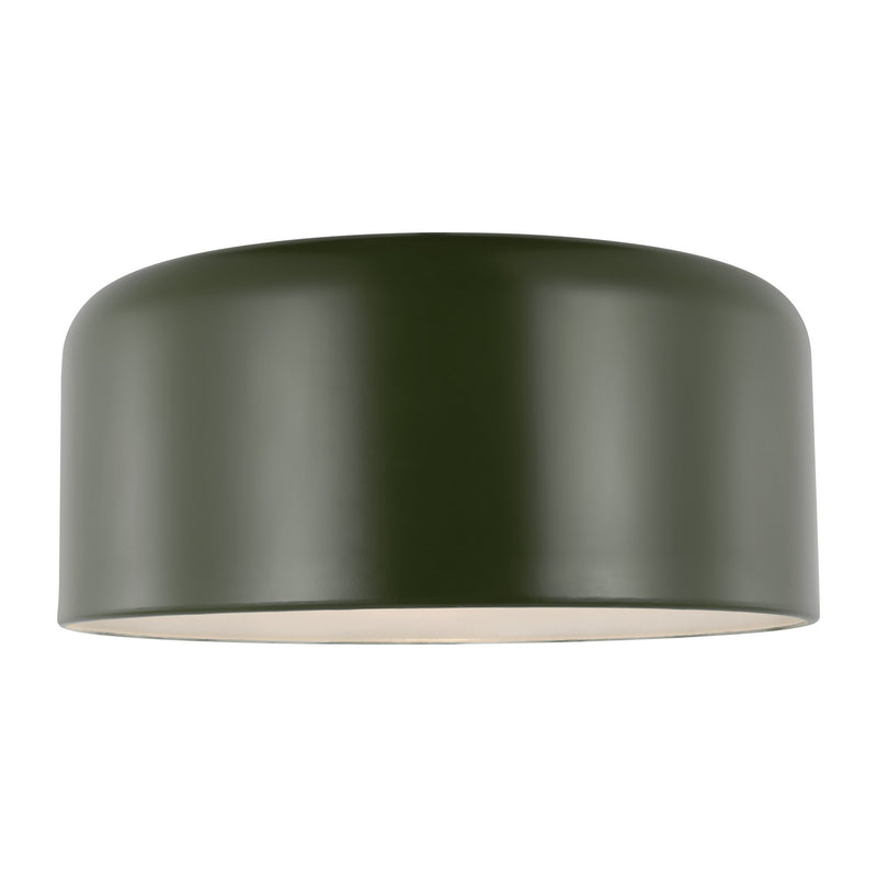 Visual Comfort Studio 7705401EN3-145 Malone LED Flush Mount, Olive Alternate Image.jpg