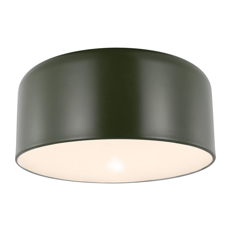 Visual Comfort Studio 7705401EN3-145 Malone LED Flush Mount, Olive Alternate Image 2.jpg