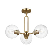 Visual Comfort Studio 7755703-848 Codyn Three Light Semi-Flush Mount, Satin Brass Alternate Image.jpg