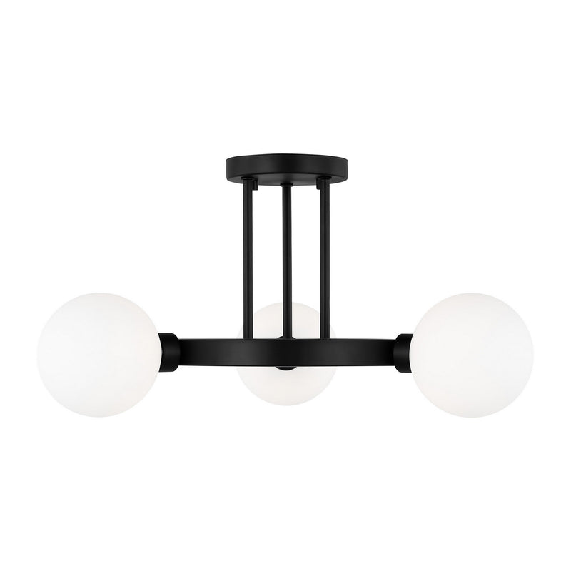 Visual Comfort Studio 7761603-112 Clybourn Three Light Semi-Flush Mount, Midnight Black Main Image.jpg