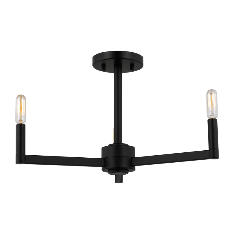 Visual Comfort Studio 7764203-112 Fullton Three Light Semi-Flush Mount, Midnight Black Alternate Image.jpg