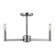 Visual Comfort Studio 7764203-962 Fullton Three Light Semi-Flush Mount, Brushed Nickel Main Image.jpg