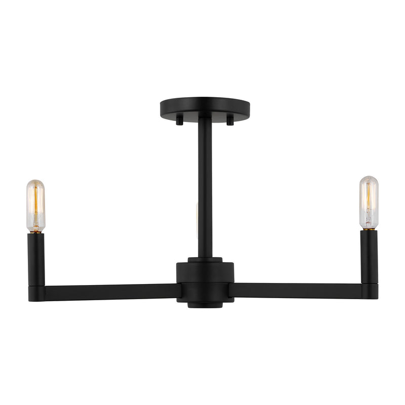 Visual Comfort Studio 7764203EN-112 Fullton LED Semi-Flush Mount, Midnight Black Main Image.jpg
