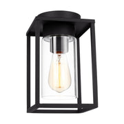 Visual Comfort Studio 7831101-12 Vado One Light Outdoor Flush Mount, Black Alternate Image.jpg