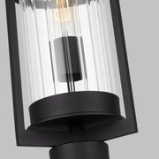Visual Comfort Studio 8226701-12 Alcona One Light Outdoor Post Lantern, Black Alternate Image 2.jpg