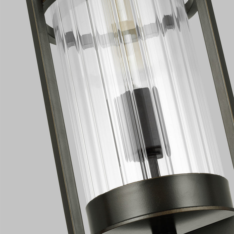 Visual Comfort Studio 8226701-71 Alcona One Light Outdoor Post Lantern, Antique Bronze Alternate Image.jpg