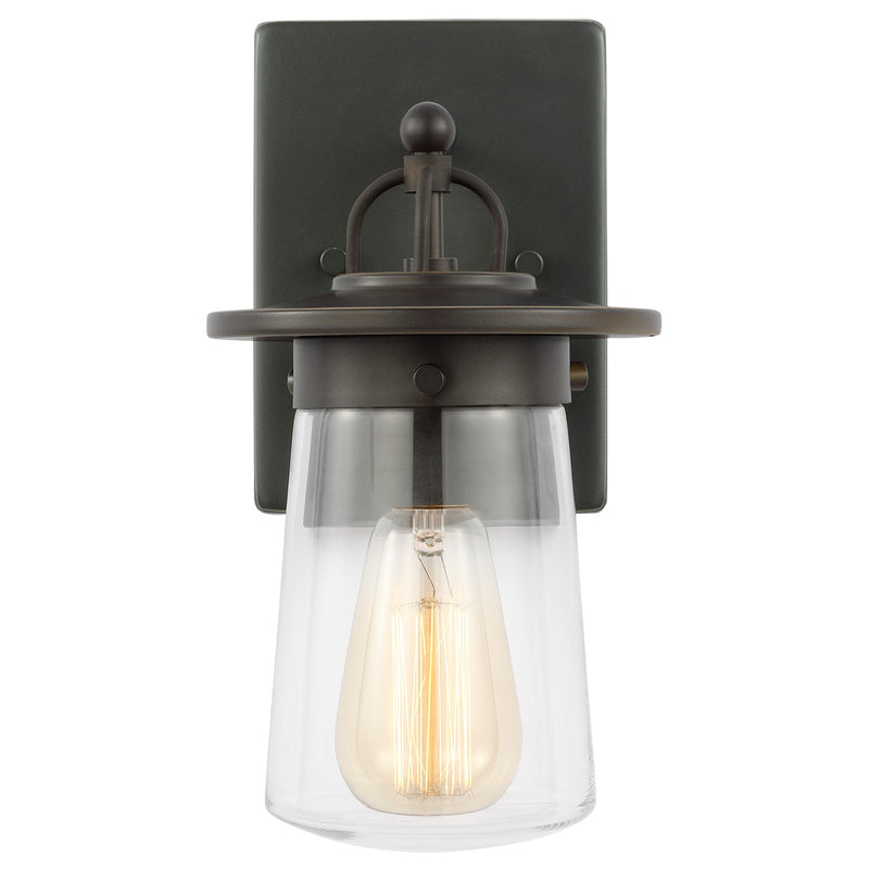Generation Lighting 8508901-71 Tybee One Light Outdoor Wall Lantern, Antique Bronze Main Image.jpg