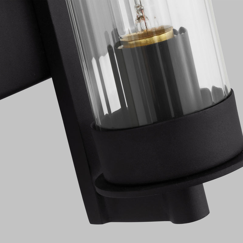 Visual Comfort Studio 8526701-12 Alcona One Light Outdoor Wall Lantern, Black Alternate Image 3.jpg