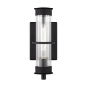 Visual Comfort Studio 8526701-12 Alcona One Light Outdoor Wall Lantern, Black Main Image.jpg