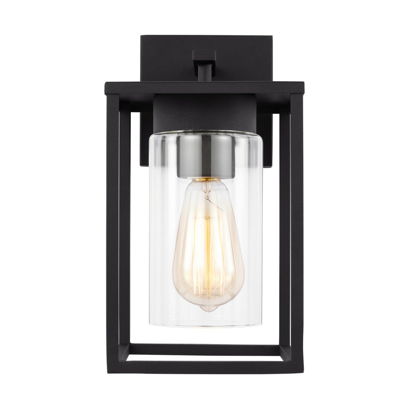 Visual Comfort Studio 8531101-12 Vado One Light Outdoor Wall Lantern, Black Main Image.jpg