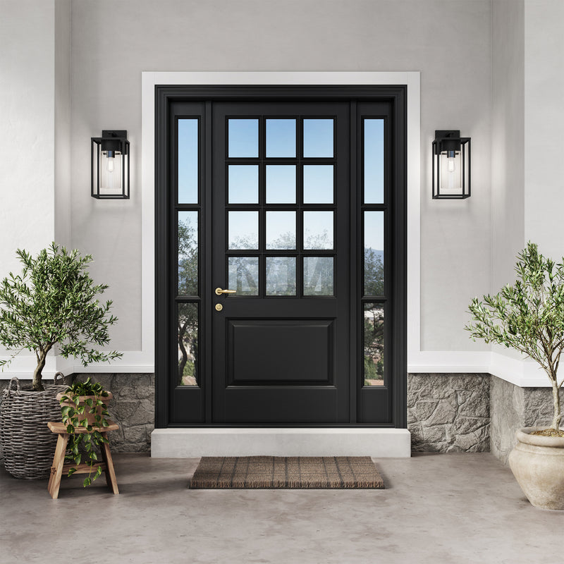 Visual Comfort Studio 8831101-12 Vado One Light Outdoor Wall Lantern, Black Alternate Image.jpg