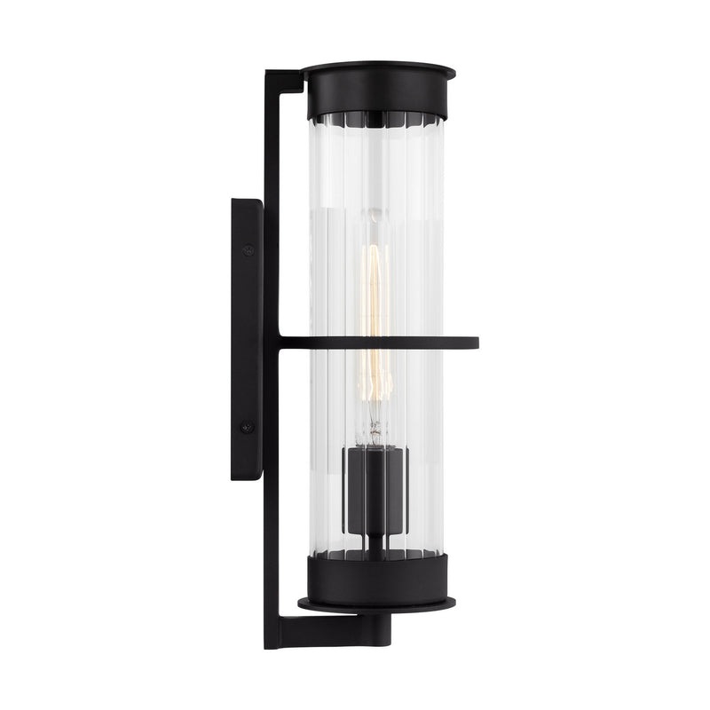 Visual Comfort Studio 8626701-12 Alcona One Light Outdoor Wall Lantern, Black Alternate Image.jpg