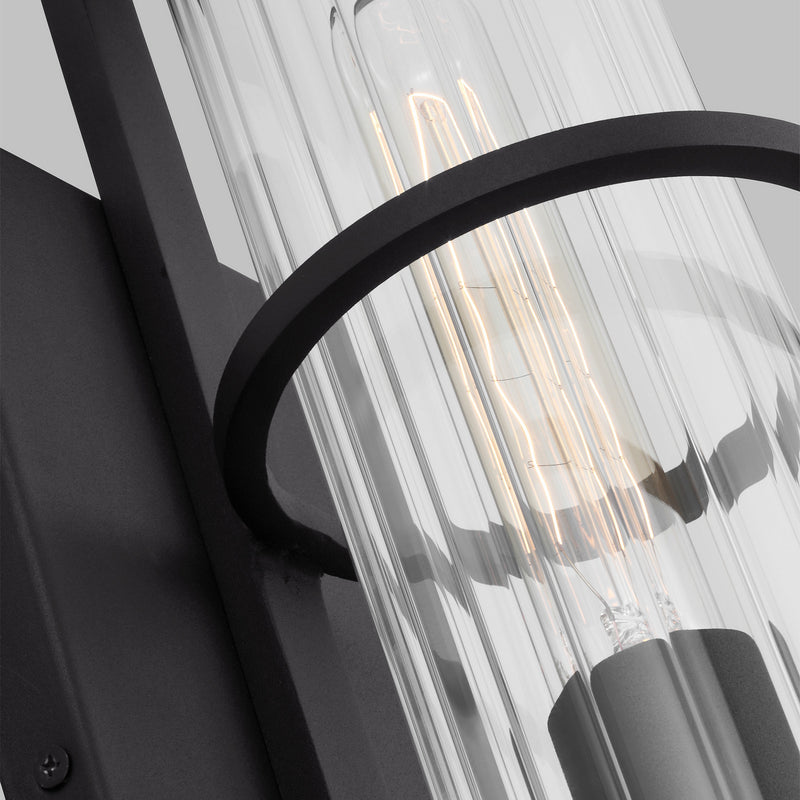 Visual Comfort Studio 8626701-12 Alcona One Light Outdoor Wall Lantern, Black Alternate Image 4.jpg