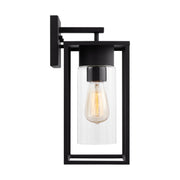 Visual Comfort Studio 8631101-12 Vado One Light Outdoor Wall Lantern, Black Alternate Image.jpg