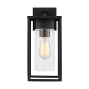 Visual Comfort Studio 8631101-12 Vado One Light Outdoor Wall Lantern, Black Main Image.jpg