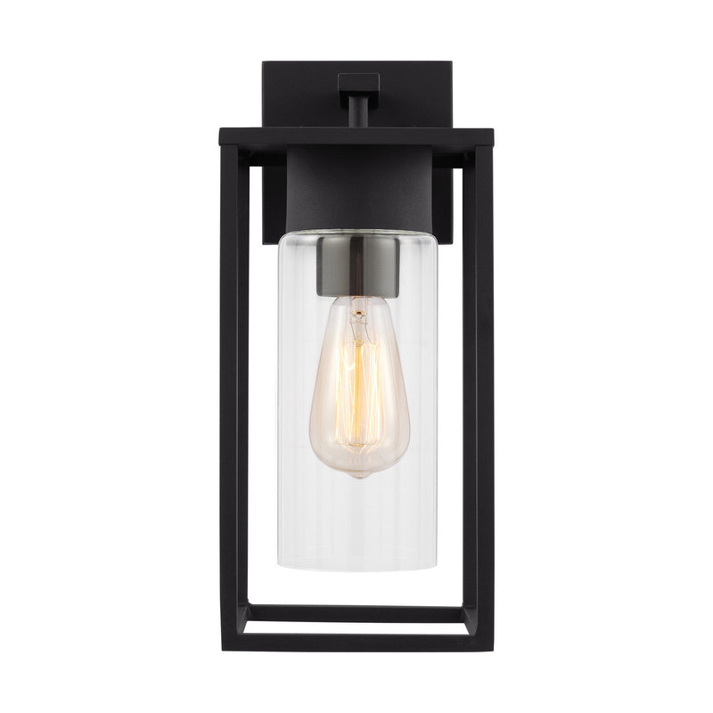 Visual Comfort Studio 8631101-12 Vado One Light Outdoor Wall Lantern, Black Main Image.jpg