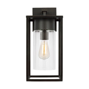 Visual Comfort Studio 8731101-71 Vado One Light Outdoor Wall Lantern, Antique Bronze Main Image.jpg