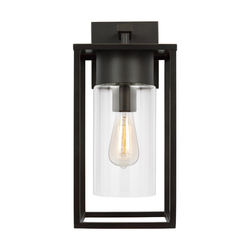 Visual Comfort Studio 8731101-71 Vado One Light Outdoor Wall Lantern, Antique Bronze Main Image.jpg