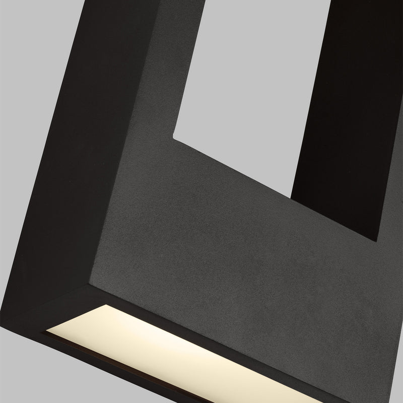 Visual Comfort Studio 8757793S-12 Testa LED Outdoor Wall Lantern, Black Alternate Image 3.jpg