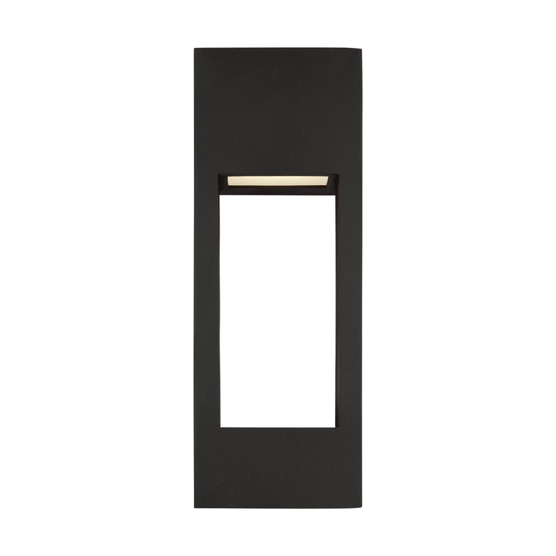 Visual Comfort Studio 8757793S-12 Testa LED Outdoor Wall Lantern, Black Main Image.jpg