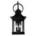 CWI Lighting 0416W9-B-2-101 Cleveland Two Light Outdoor Wall Lantern, Black Main Image.jpg