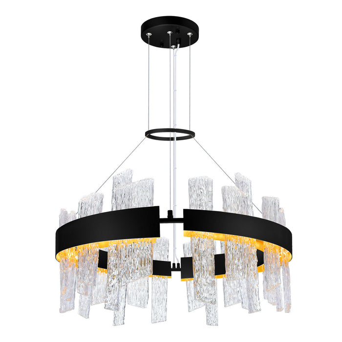 CWI Lighting 1246P24-101-A Guadiana LED Chandelier Black & Satin Gold.jpg