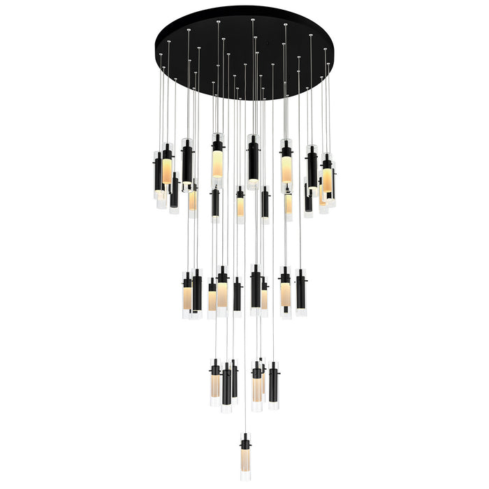 CWI Lighting 1606P33-37-101 Olinda LED Chandelier Black.jpg