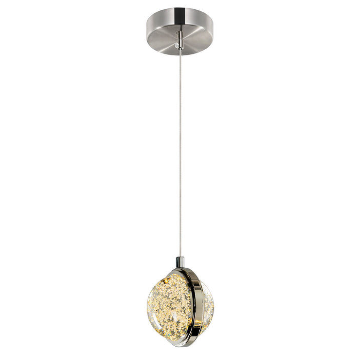 CWI Lighting 1673P4-1-613 Salvador LED Mini Pendant, Polished Nickel Main Image.jpg