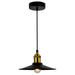 CWI Lighting 9605P9-1-101 Brave One Light Mini Pendant Black.jpg