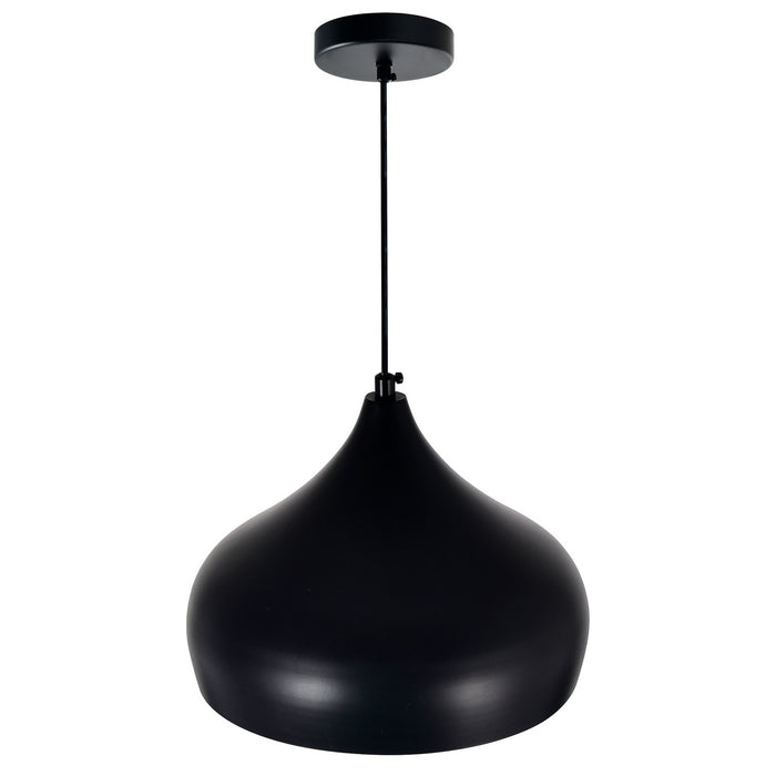 CWI Lighting 9633P13-1-101 Dynamic One Light Pendant Black.jpg