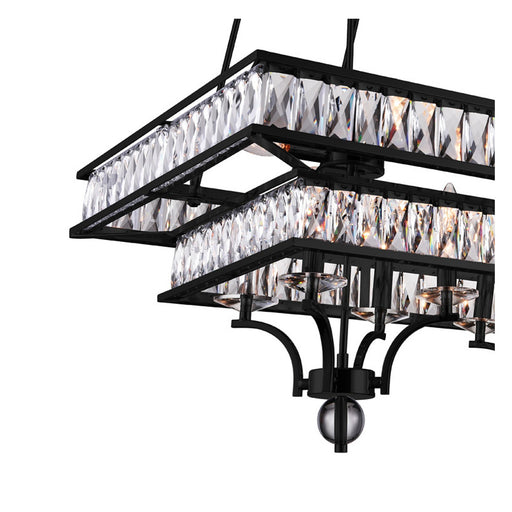 CWI Lighting 9972P47-20-101 Shalia 20 Light Island Chandelier Black Alt 1.jpg