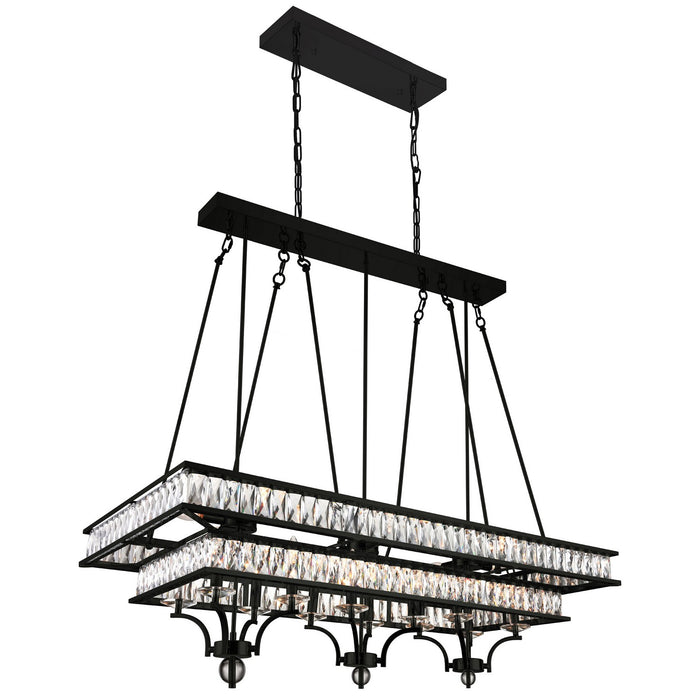 CWI Lighting 9972P47-20-101 Shalia 20 Light Island Chandelier Black.jpg