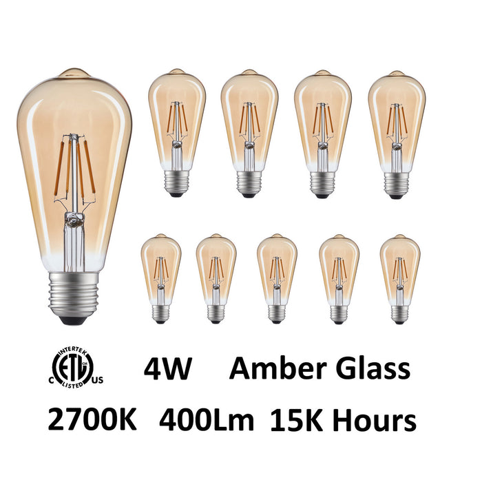 CWI Lighting ST19K2700W4-10 Bulbs Light Bulb Amber.jpg