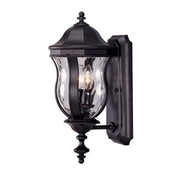 Savoy House 5-304-BK Two Light Outdoor Wall Lantern, Black (2)