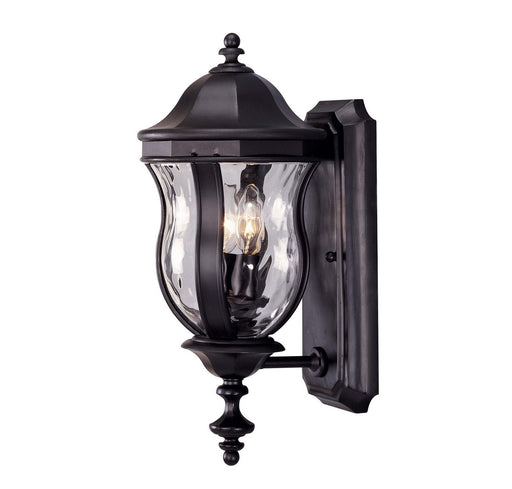 Savoy House 5-304-BK Two Light Outdoor Wall Lantern, Black (2)