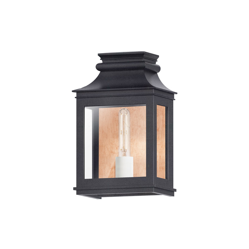 Maxim 40912CLACPBO Savannah VX One Light Outdoor Wall Sconce, Antique Copper / Black Oxide Main Image.jpg
