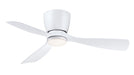 Fanimation FPS7681MW Klinch 44 44" Ceiling Fan Matte White Main Image.jpg