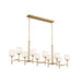 Kichler 52503BNB Ali Ten Light Linear Chandelier, Brushed Natural Brass Main Image.jpg