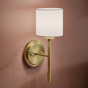 Kichler 52505BNB One Light Wall Sconce, Brushed Natural Brass (6)