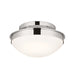 Kichler 52544PN Bretta Two Light Flush Mount, Polished Nickel Main Image.jpg