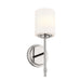 Kichler 55140PN Ali One Light Wall Sconce, Polished Nickel Main Image.jpg