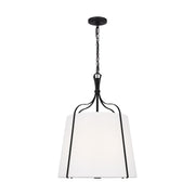 Visual Comfort Studio AP1253SMS Leander Three Light Pendant, Smith Steel Main Image.jpg