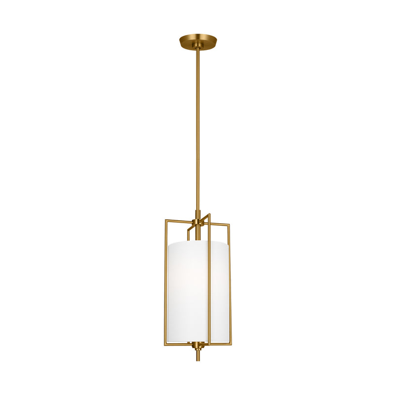 Visual Comfort Studio CP1401BBS Perno One Light Pendant, Burnished Brass Main Image.jpg
