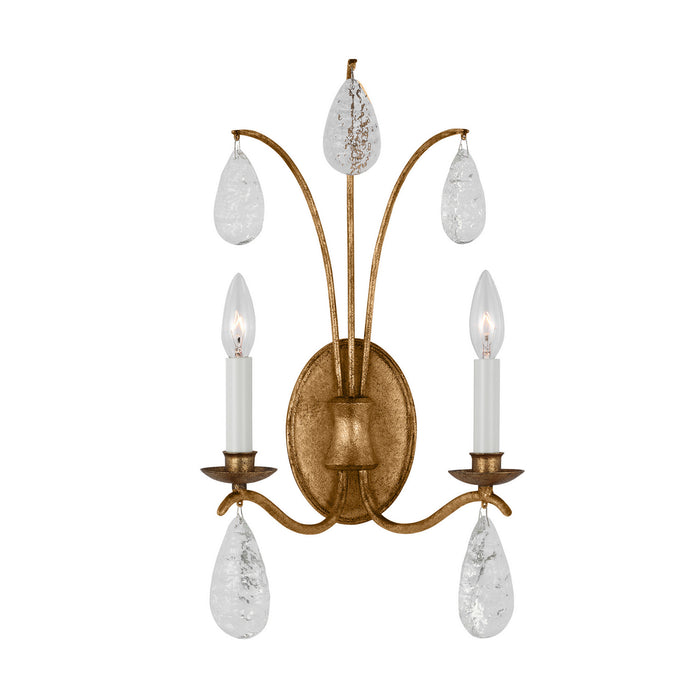 Visual Comfort Studio CW1292ADB Shannon Two Light Wall Sconce, Antique Gild Main Image.jpg