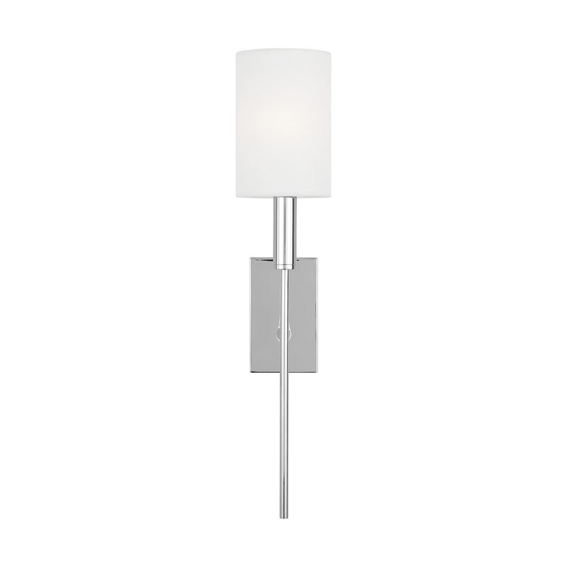 Visual Comfort Studio EW1161PN Brianna One Light Wall Sconce, Polished Nickel Main Image.jpg