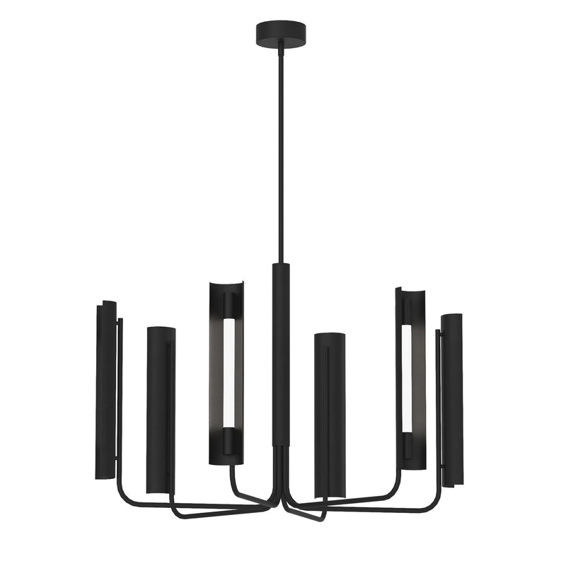 Visual Comfort Studio KC1076MBK Carson LED Chandelier, Midnight Black Main Image.jpg