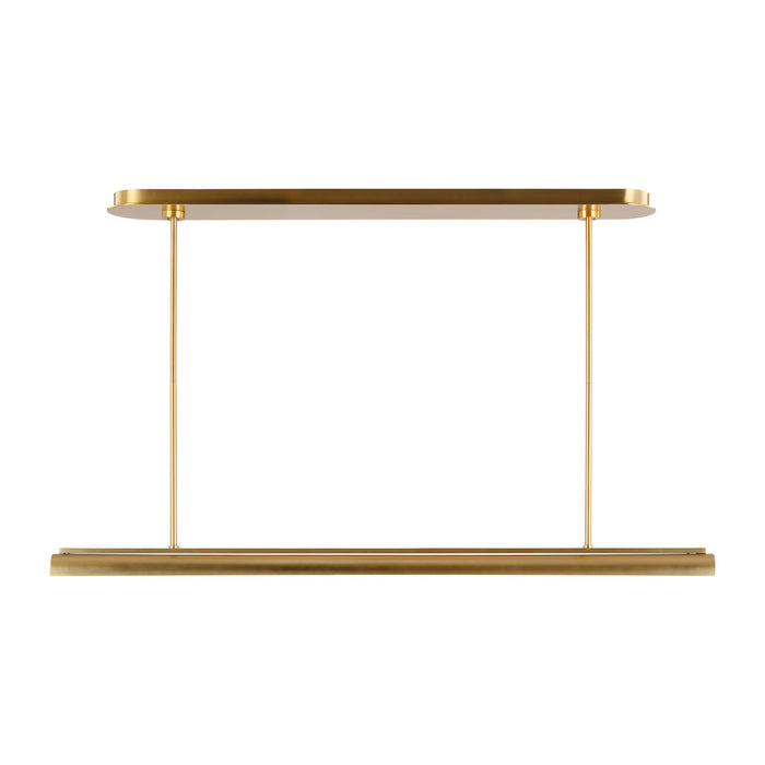 Visual Comfort Studio KC1091BBS Carson LED Linear Chandelier, Burnished Brass Main Image.jpg