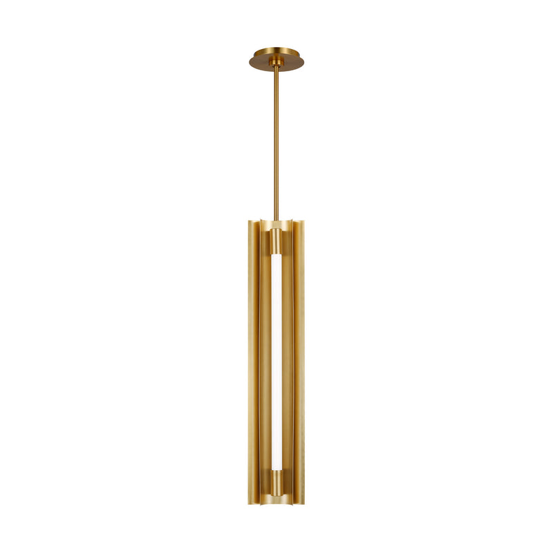 Visual Comfort Studio KP1084BBS Carson LED Pendant, Burnished Brass Main Image.jpg